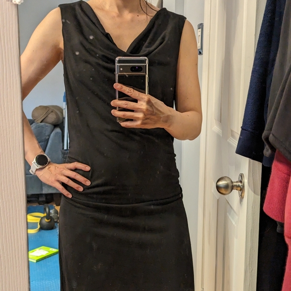 Maternity summer dress sleeveless - Picture 1 of 7